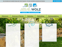 Tablet Screenshot of garten-wolz.de